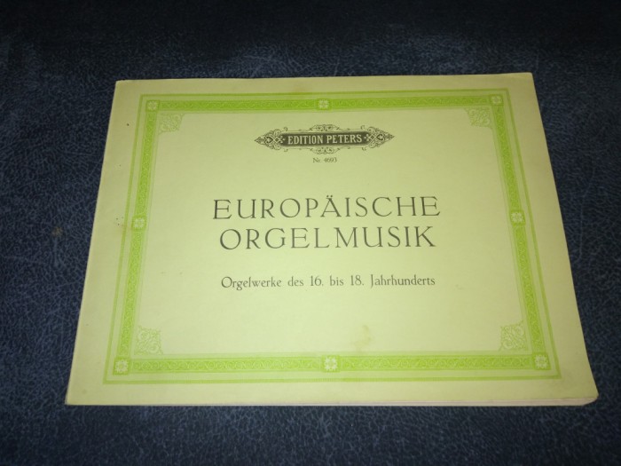 EUROPAISCHE ORGELMUSIK