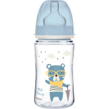 Cumpara ieftin Canpol babies Bonjour Paris biberon pentru sugari 3m+ Blue 240 ml