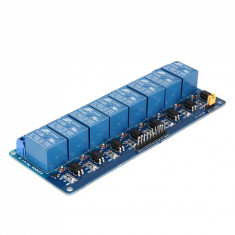 Modul releu cu 8 canal 12V / 8 channel relay module Arduino (RE915) foto