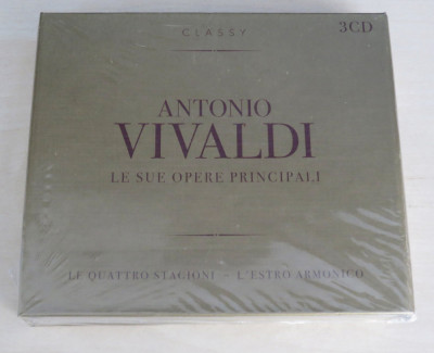 Le Sue Opere Principali - Antonio Vivaldi 3CD Digipak foto
