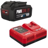 Skil BC1E3111AA - Set 1 acumulator si incarcator Li-Ion 20 V 4 Ah incarcare rapida