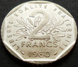 Cumpara ieftin Moneda 2 FRANCI - FRANTA, anul 1980 * cod 1716, Europa