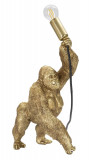 Cumpara ieftin Lampa de masa, Gorilla, Mauro Ferretti, 1 x E14, 25W, 22.5 x 16 x 40 cm, polirasina, auriu
