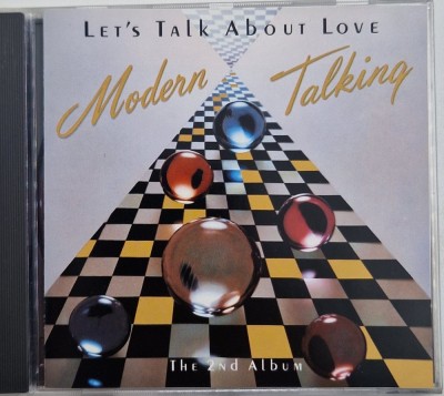 Modern Talking &amp;lrm;&amp;ndash; Let&amp;#039;s Talk About Love - The 2nd Album NM / NM cd muzica synth pop Hansa Europa 1988 foto