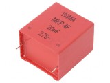 Condensator Polipropilenă 20uF THT &plusmn;10%