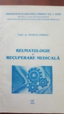 Reumatologie si recuperare medicala-Dr.Rodica Chiriac foto