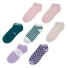 Set șosete Femei, Model College Style, Multicolor, 7 Perechi, Oem