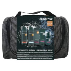 Pachet Men 2 Crema antirid cu acid hialuronic 30ml + Balsam dupa ras cu acid hialuronic 100ml + Spuma de ras Sensitive 200ml + Spuma de dus Energy 200
