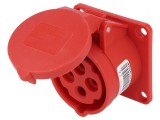 Conector alimentare AC trifazat 16A 400VAC IP44