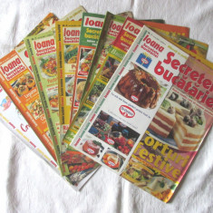Revista "Ioana SECRETELE BUCATARIEI"- diverse numere anul 2001. Retete culinare