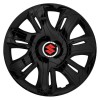 Set 4 capace roti Supernova black laquered R16 Compatibil Cu Suzuki, Autohelix MSA