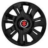 Cumpara ieftin Set 4 capace roti Supernova black laquered R16 Compatibil Cu Suzuki