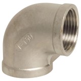 Cot Inox Filetat 90&deg; 3/8&quot; IG