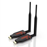Kit Extensie HDMI Wireless, Active, video transmisie-receptie fara fir 100m, full HD, plug and play, alimentare USB 5v, spre monitor, tv, videoproiect