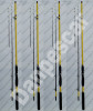 Set 4 Lansete Feeder Robinhan Bolentino Plus 2.4m, 100-200g, 2 V&acirc;rfuri Carbon, Pescuit R&acirc;u/Dunăre