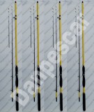 SET 4 Lansete Feeder ROBINHAN BOLENTINO PLUS 2,40 m 100-200gr cu 2 Varfuri, Lansete Feeder si Piker, Baracuda