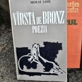 VARSTA DE BRONZ , POEZII , NICOLAE LABIS