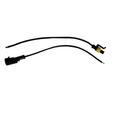 Conector auto pe fir negru