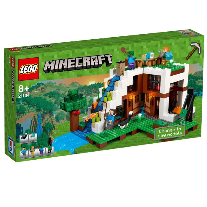 LEGOA® Minecrafta¢ Baza de la Cascada 21134 LEGOA® Minecrafta¢ Baza de la Cascada 21134
