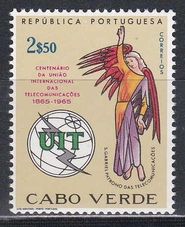 Capul Verde 1965 - A 100-a aniversare a I.T.U., MNH