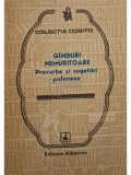 Nicolae Mares (ed.) - Ganduri nemuritoare - Proverbe si cugetari poloneze (Editia: 1986)