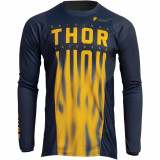 Tricou cross/enduro/atv, albastru/portocaliu, marime 2XL, Thor