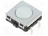Microintrerupator 12x12mm, OFF-(ON), SPST-NO, OMRON OCB - B3W4000S