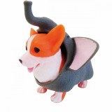 Mini figurina, Dress Your Puppy, Corgi in costum de elefant, S1