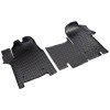 Covorase Cauciuc Tip Tavita Nissan NV400 2011-2020 + Protectie Tunel Spate ALM, Negru