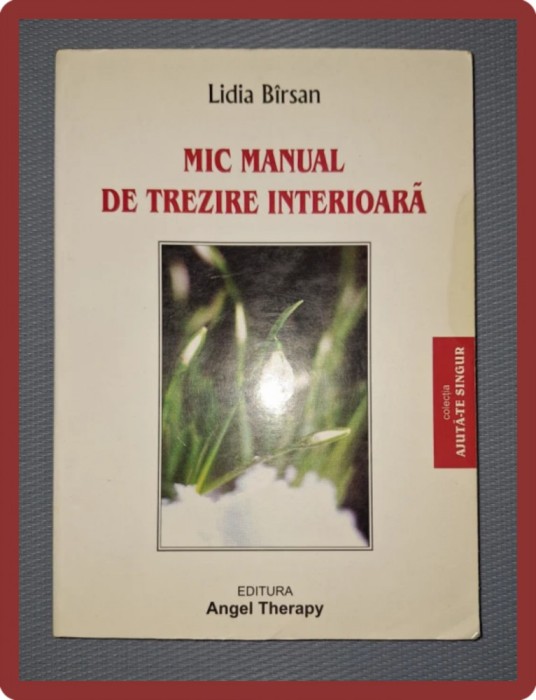 LIDIA BIRSAN - MIC MANUAL DE TREZIRE INTERIOARA (*AUTOGRAF)