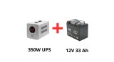 Qoltec Alimentare ne&icirc;ntreruptibilă pentru pompe de circulație 350W + acumulator 33Ah