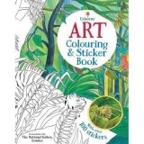 Art Colouring and Sticker Book