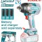 TOTAL - MASINA DE INSURUBAT CU IMPACT 20V - 850N.m MOTOR FARA PERII (NU INCLUDE ACUMULATOR) - 1/2&quot; PowerTool TopQuality