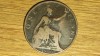 Marea Britanie - moneda de colectie bronz - 1 penny 1900 - Victoria - frumoasa!, Europa