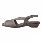 Sandale dama, din piele naturala, Suave, su0825t-madrid-52-n-52, crem