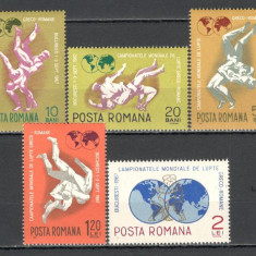 Romania.1967 C.M. de lupte greco-romane YR.372