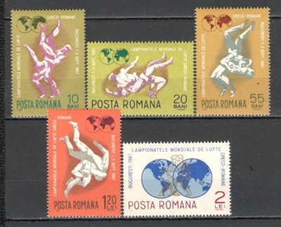 Romania.1967 C.M. de lupte greco-romane YR.372 foto