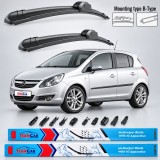 Cumpara ieftin Ștergătoare TeamCar&reg; Opel Corsa D 5 uși (2006-2014) B-Type Set Față 650mm+400mm