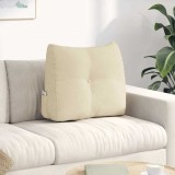 vidaXL Perna pentru spate Crem 60 x 24 x 50 cm țesătură 42014390