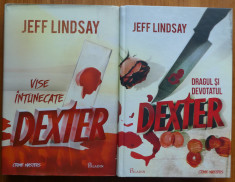 Jeff Lindsay , Dexter , Vise intunecate ; Dragul si devotatul Dexter , 2 lucrari foto