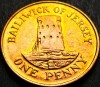Moneda exotica 1 PENNY - JERSEY, anul 2012 * cod 910, Europa