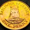 Moneda exotica 1 PENNY - JERSEY, anul 2012 * cod 910