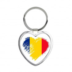 Inima romaneasca : Cadou Breloc : Romania Tara Expat Steaguri Patriotice Steaguri Na?ionale foto