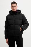 United Colors of Benetton geacă de puf culoarea negru, de iarnă, oversize, 2JF8UN05E