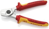 Foarfeca izolata pentru cabluri cu manere multicomponente 165 mm