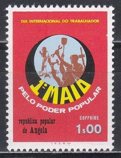 Angola 1976 - Ziua Muncitorilor, MNH