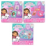 Set 3 Jocuri Gabby&#039;s Dollhouse - Domino, carti si joc pop up