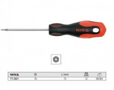 Surubelnita Torx T6X75mm, YATO YT-2621 foto