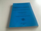 PR.PROF. MIHAI PLATICA, DREPT CANONIC. MANUAL PENTRU SEMINARIILE TEOLOGICE. BUCURESTI 2000
