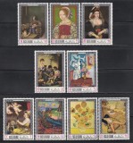 Ras Al Khaima 1968 - Picturi de la Galeria Națională din Londra, Alte Pinakothek din M&uuml;nchen și Museo d&#039;Arte din Sao Paulo, 2 Serii scurte, MNH, Nestampilat